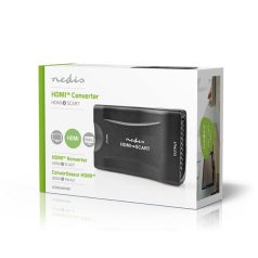   Nedis videó konverter VCON3461BK, HDMI bemenet, SCART kimenet 1080p