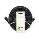 Nedis CVGL34060BK150 ultra HD HDMI kábel, HDMI dugó - dugó, 4K@60Hz, ARC, 18 Gbps, aranyozott csatlakozók, hossz 15m