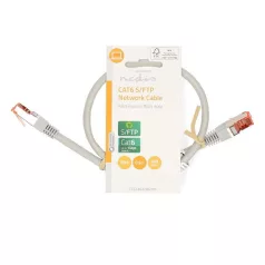   Nedis CCGL85220GY05 UTP / FTP Cat6 patch kábel, RJ45 aranyozott érintkezők, 10/100/1000 Mbit/s, hossz 0.5m