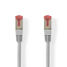   Nedis CCGL85220GY05 UTP / FTP Cat6 patch kábel, RJ45 aranyozott érintkezők, 10/100/1000 Mbit/s, hossz 0.5m