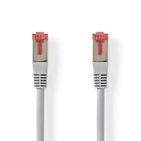 Nedis CCGL85220GY10 UTP / FTP Cat6 patch kábel, RJ45 aranyozott érintkezők, 10/100/1000 Mbit/s, hossz 1m