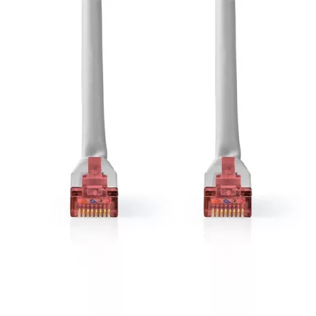 Nedis CCGL85220GY30 UTP / FTP Cat6 patch kábel, RJ45 aranyozott érintkezők, 10/100/1000 Mbit/s, hossz: 3m