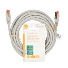 Nedis CCGL85220GY50 UTP / FTP Cat6 patch kábel, RJ45 aranyozott érintkezők, 10/100/1000 Mbit/s, hossz 5m