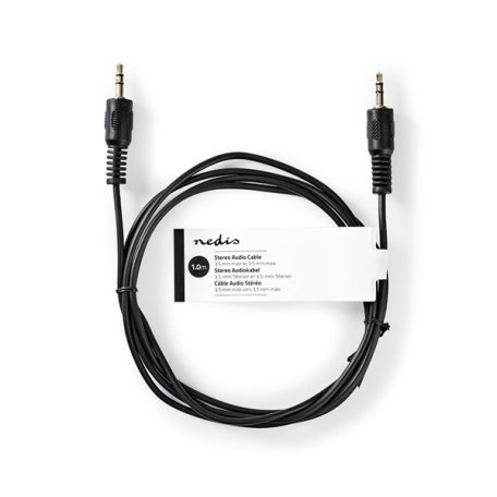 Nedis CCGL60600BK10 USB A - USB C (USB-C) kábel, USB2.0, 15W, hossz 1m