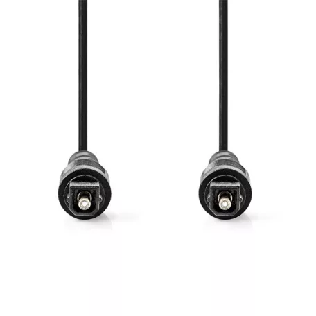 Nedis CAGL25000BK10 optikai audió kábel, TosLink dugó, hossz 1m
