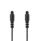 Nedis CAGL25000BK10 optikai audió kábel, TosLink dugó, hossz 1m
