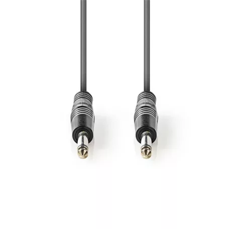 Nedis COTH23000GY15 félprofi audio kábel, 2 x 6,35mm mono jack dugó, hossz 1.5m, rugalmas