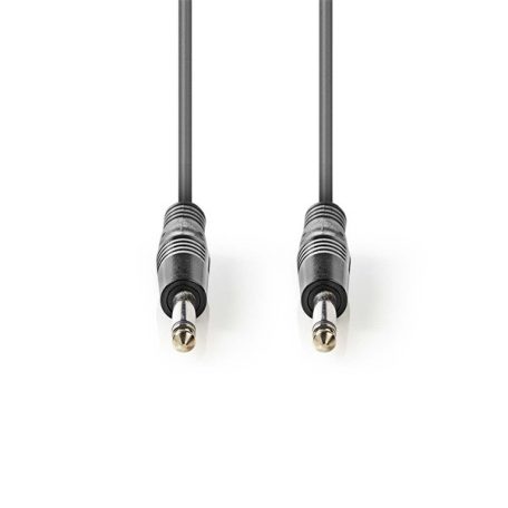 Nedis COTH23000GY50 félprofi audio kábel, 2 x 6,35mm mono jack dugó, hossz 5m, rugalmas