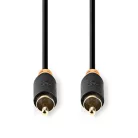 Nedis CABW24170AT20 digitális koax kábel, 2 x aranyozott RCA, hossz 2m