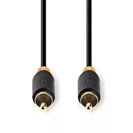 Nedis CABW24170AT20 digitális koax kábel, 2 x aranyozott RCA, hossz 2m