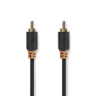 Nedis CABW24170AT20 digitális koax kábel, 2 x aranyozott RCA, hossz 2m