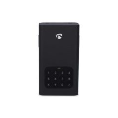   Nedis BTHKB10BK okos kulcs széf, Bluetooth®, IPX5, 2 x AA elem (nem tartozék), rozsdamentes acél kulcsszéf