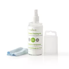   Nedis CLSN100TP LCD TV / monitor kijelző / képernyő tisztító spray, 150 ml, tisztító kendő