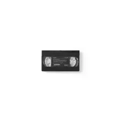 Nedis CLTP100BK fejtisztító szalag, VHS fejek, fekete