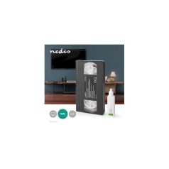 Nedis CLTP100BK fejtisztító szalag, VHS fejek, fekete