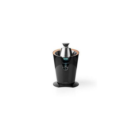 Nedis  KAJC300CBK citrusprés, 160W, fekete / narancs, rozsdamentes acél kiöntő csepegésgátló