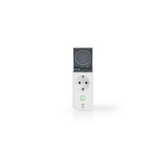   Nedis okos konnektor WIFIPO120FWT, Wi-Fi | IP44 | Teljesítménymérő | 3680 W | Dugó földelt érintkezővel