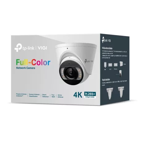 TP-LINK IP Kamera kültéri színes éjjellátó 8 Megapixel, 2.8mm Objektív, INSIGHT S485(2.8MM)