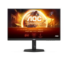   AOC Gaming 180Hz monitor 27" Q27G4XN, 2560x1440, 16:9, 300cd/m2, 0,5ms, 2xHDMI/DisplayPort, áll. mag. pivot