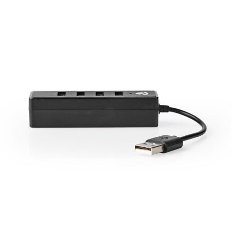 Nedis UHUBU2420BK 4 portos USB2.0 HUB