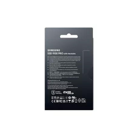 SAMSUNG 9100 PRO with Heatsink PCIe 5.0 NVMe™ M.2 SSD 4TB