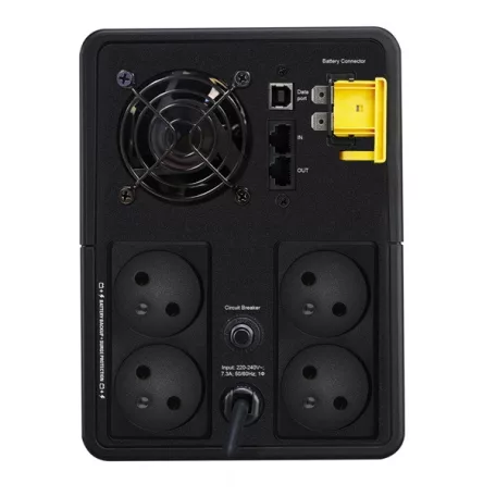 APC Back-UPS BX1600MI-GR szünetmentes tápegység (4x Schuko), 1600VA, 900W 230V, AVR, Line-Interaktív UPS