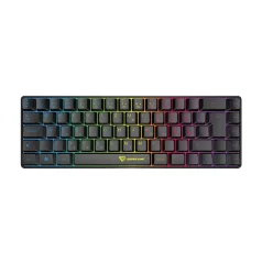   SILVERLINE gamer vezetékes billentyűzet, kompakt, RGB világítás, HU