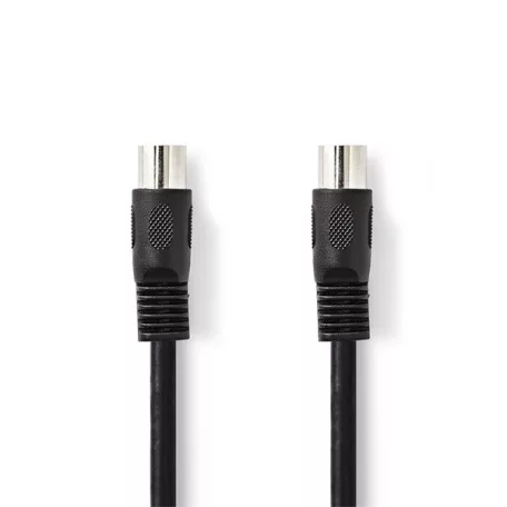 Nedis CAGL20000BK30 DIN audio kábel, DIN 5 tűs dugó, Nikkelezett, 3 m