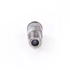 Nedis CSGP41956ME műholdas és antenna adapter, 10 db, F Férfi Gyors, F Nő,  Nikkelezett, 75 Ohm,  Egyenes, Fém, Ezüs