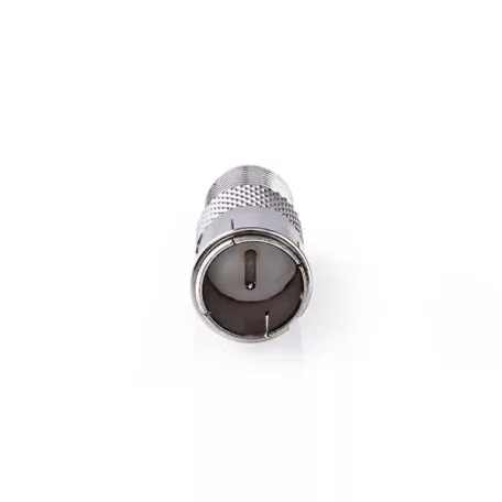 Nedis CSGP41956ME műholdas és antenna adapter, 10 db, F Férfi Gyors, F Nő,  Nikkelezett, 75 Ohm,  Egyenes, Fém, Ezüs