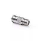Nedis CSGP41956ME műholdas és antenna adapter, 10 db, F Férfi Gyors, F Nő,  Nikkelezett, 75 Ohm,  Egyenes, Fém, Ezüs
