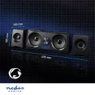 Nedis GSPR21022BK gamer hangszóró készlet, csatornák: 2.2, USB tápellátás, 3,5 mm jack, 48 W, LED, hangerőszabályozó