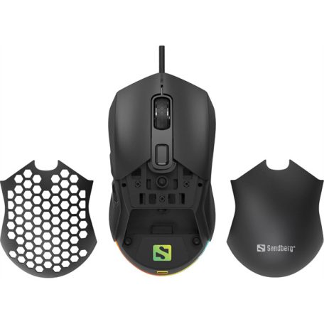 SANDBERG FlexCover 6D Gamer Egér