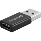 SANDBERG Külső meghajtó, USB-C/A DVD Drive