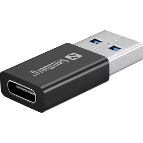 SANDBERG Külső meghajtó, USB-C/A DVD Drive