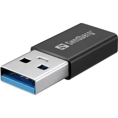 SANDBERG Külső meghajtó, USB-C/A DVD Drive