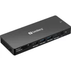 SANDBERG USB-C Dokkoló 13in1 DockingStation Pro