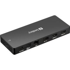 SANDBERG USB-C Dokkoló 13in1 DockingStation Pro
