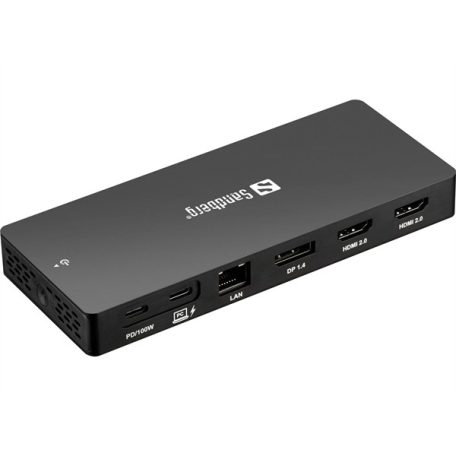 SANDBERG USB-C Dokkoló 13in1 DockingStation Pro