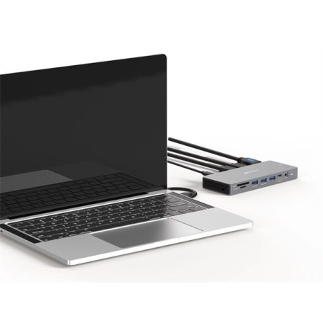 SANDBERG USB-C Dokkoló 13in1 DockingStation Pro