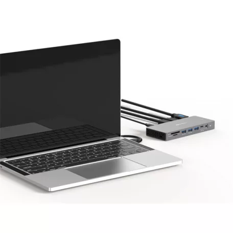SANDBERG USB-C Dokkoló 13in1 DockingStation Pro