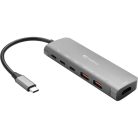 SANDBERG USB-C Dokkoló HDMI + 2xUSB-A + 2xUSB-C + PD100W