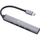 SANDBERG Hub és elosztó, USB-C to 3xUSB-A+2xUSB-C SAVER