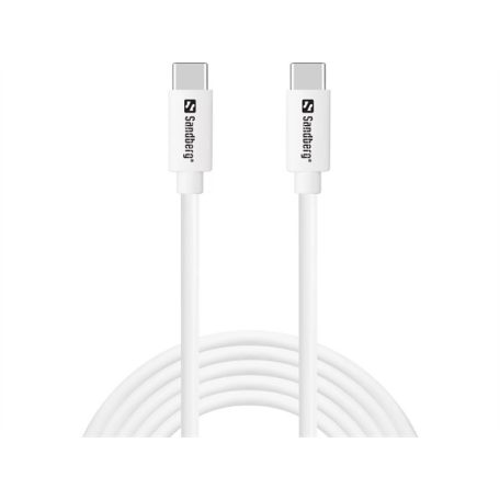 SANDBERG Hálózati vezeték, USB-C > USB-C 65W 2M SAVER
