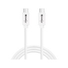 SANDBERG USB-C tartozék, USB-C>C USB 3.1 G2 100W, 1M