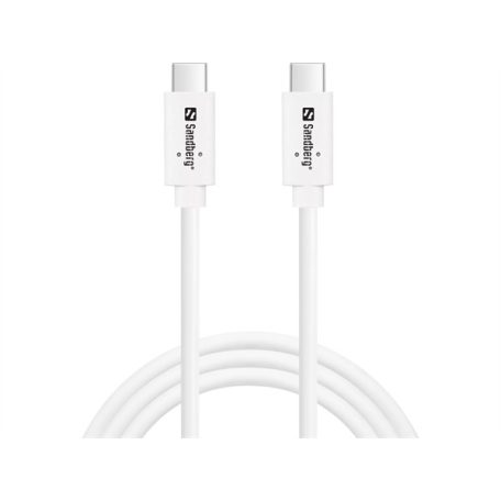 SANDBERG USB-C tartozék, USB-C>C USB 3.1 G2 100W, 1M
