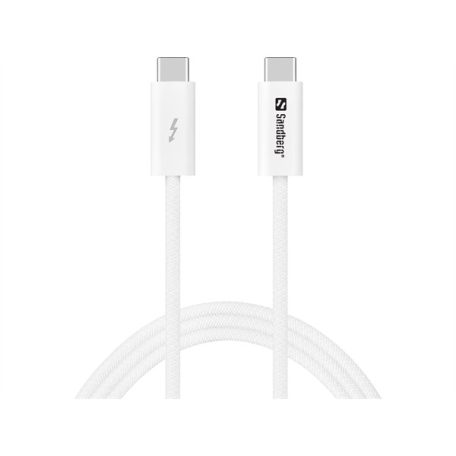 SANDBERG USB-C tartozék, USB-C>C USB4 240W+40Gbps, 1M