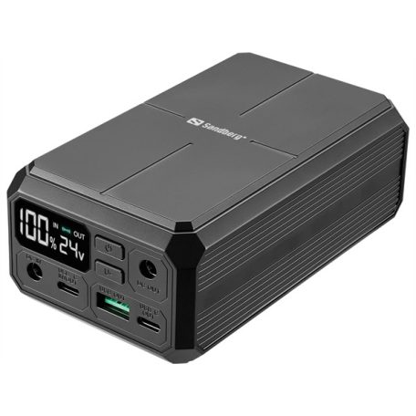 SANDBERG Hordozható akkumulátor, Laptop Powerbank 27000 PD100W