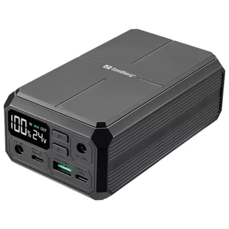 SANDBERG Hordozható akkumulátor, Laptop Powerbank 27000 PD100W