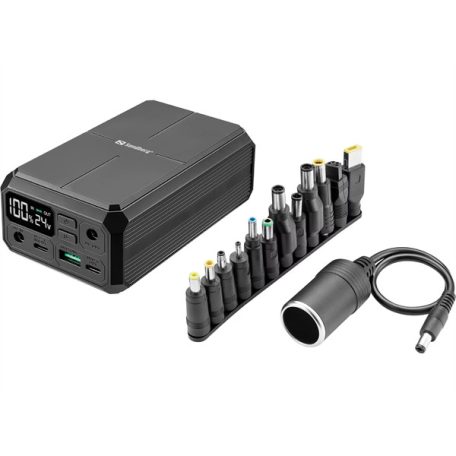 SANDBERG Hordozható akkumulátor, Laptop Powerbank 27000 PD100W